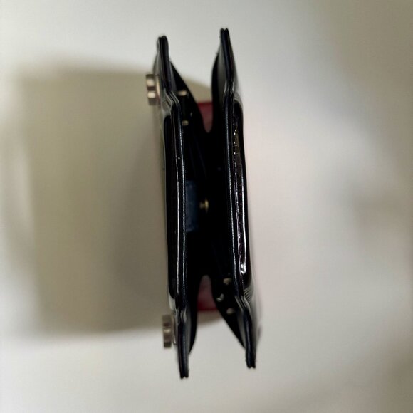 Salvatore Ferragamo – Wanda Micro Bag – Flame Red (Ombre Leather) - Picture 4 of 7